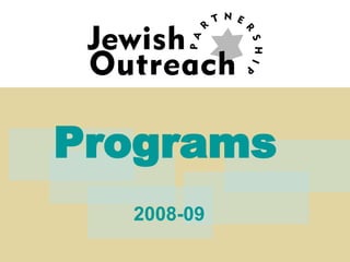 Programs   2008-09 