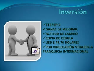 Sistema de multidesarrolloSistema creado para CAMBIARla situación actual de vidadel Ser humano.