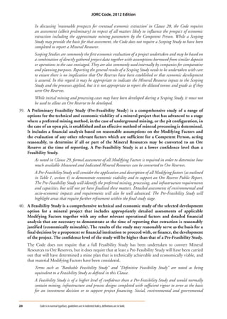 Jorc Code Pdf The JORC Code | PDF