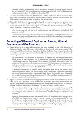 Jorc Code Pdf The JORC Code | PDF