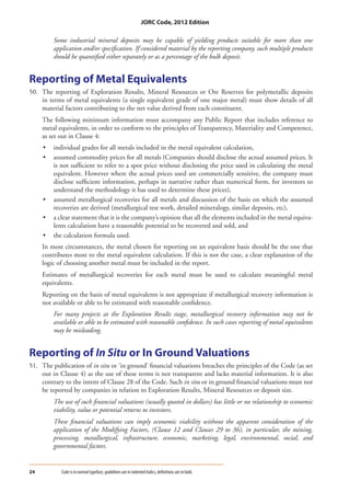 Jorc Code Pdf The JORC Code | PDF