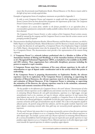 Jorc Code Pdf The JORC Code | PDF