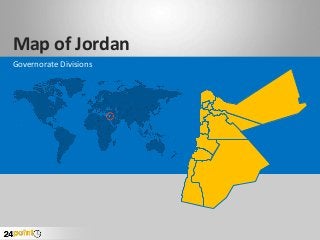 Map of Jordan
Governorate Divisions

 