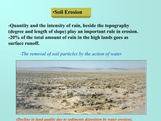 Land Degradation In Jordan
