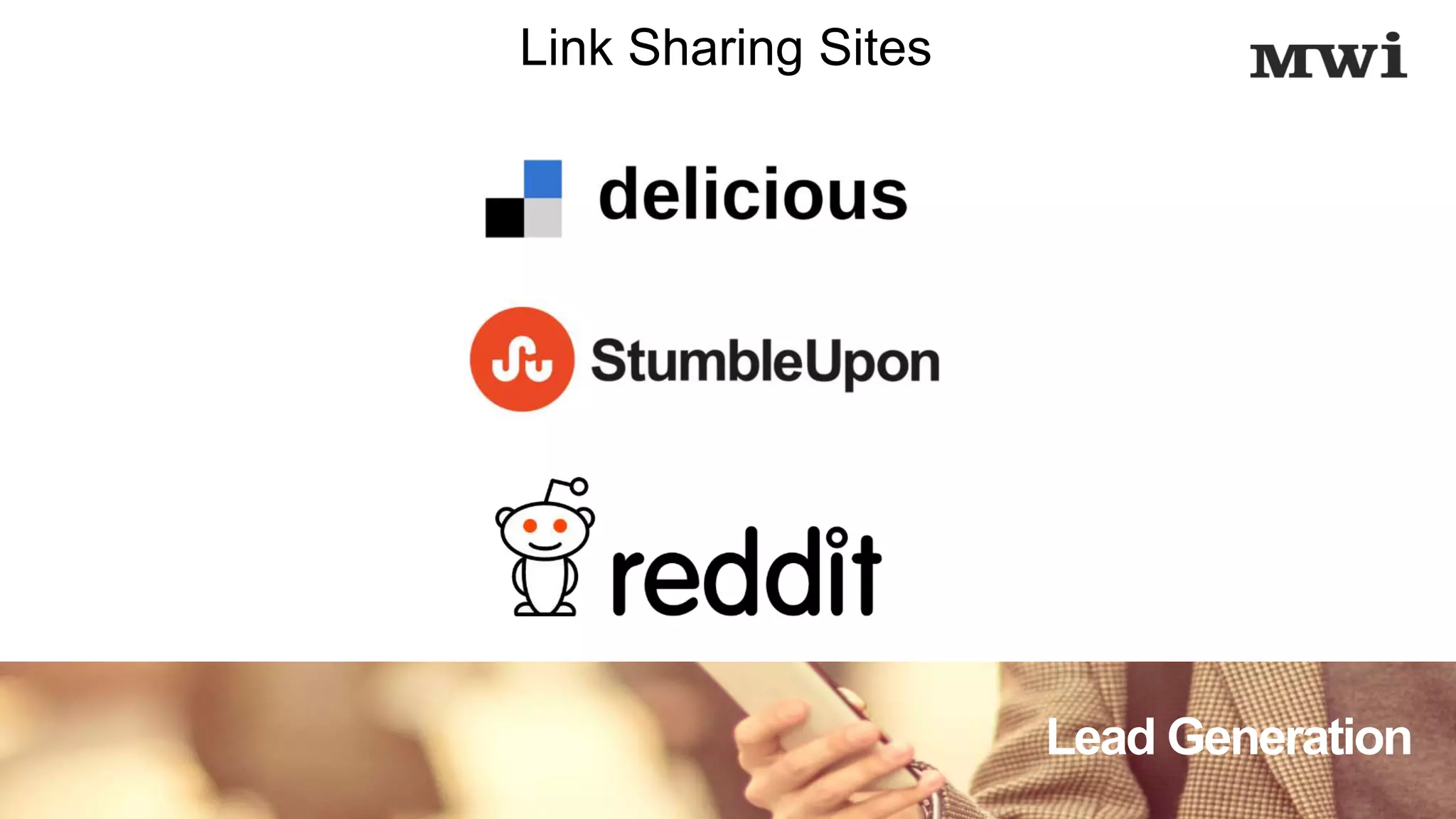 Lead Generation
Link Sharing Sites