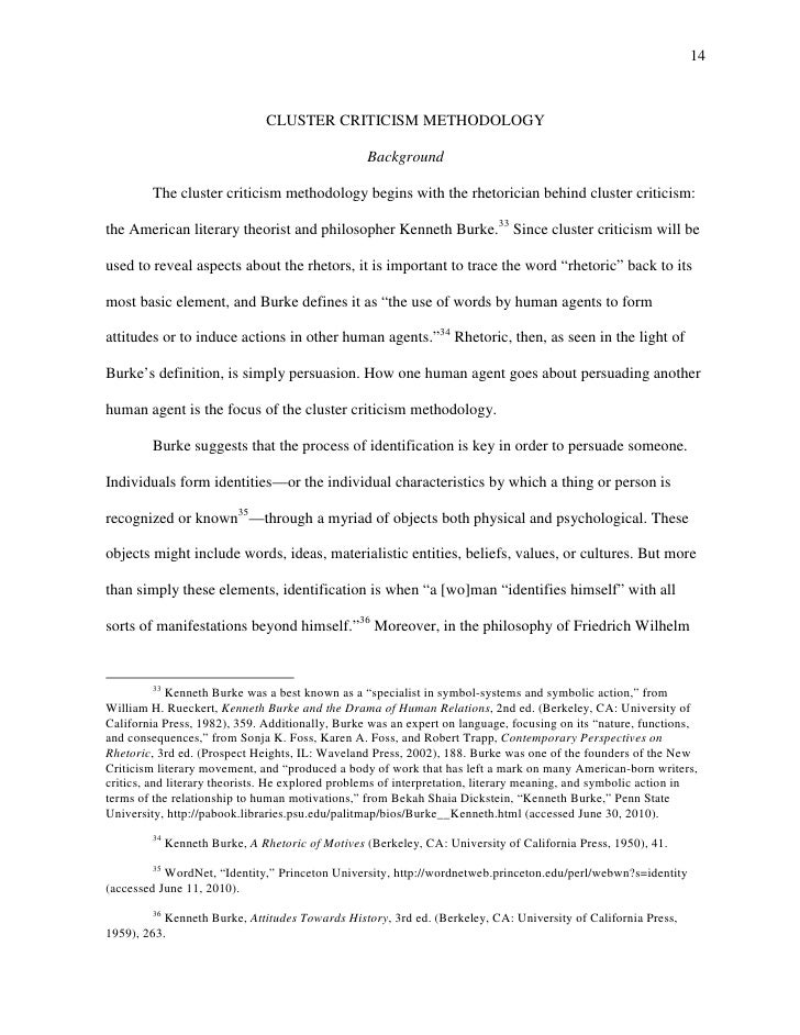 Pentadic criticism picture