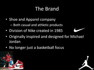 Air Jordan Brand Marketing Strategy