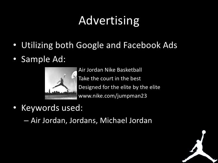 Air Jordan Brand Marketing Strategy