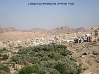 Collines environnantes de la ville de Pétra
 