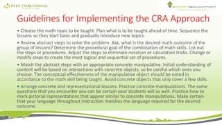 Using Manipulatives to Help Students Develop Common Core Math Mastery | PDF