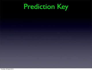 Prediction Key




Thursday, 26 August 2010
 