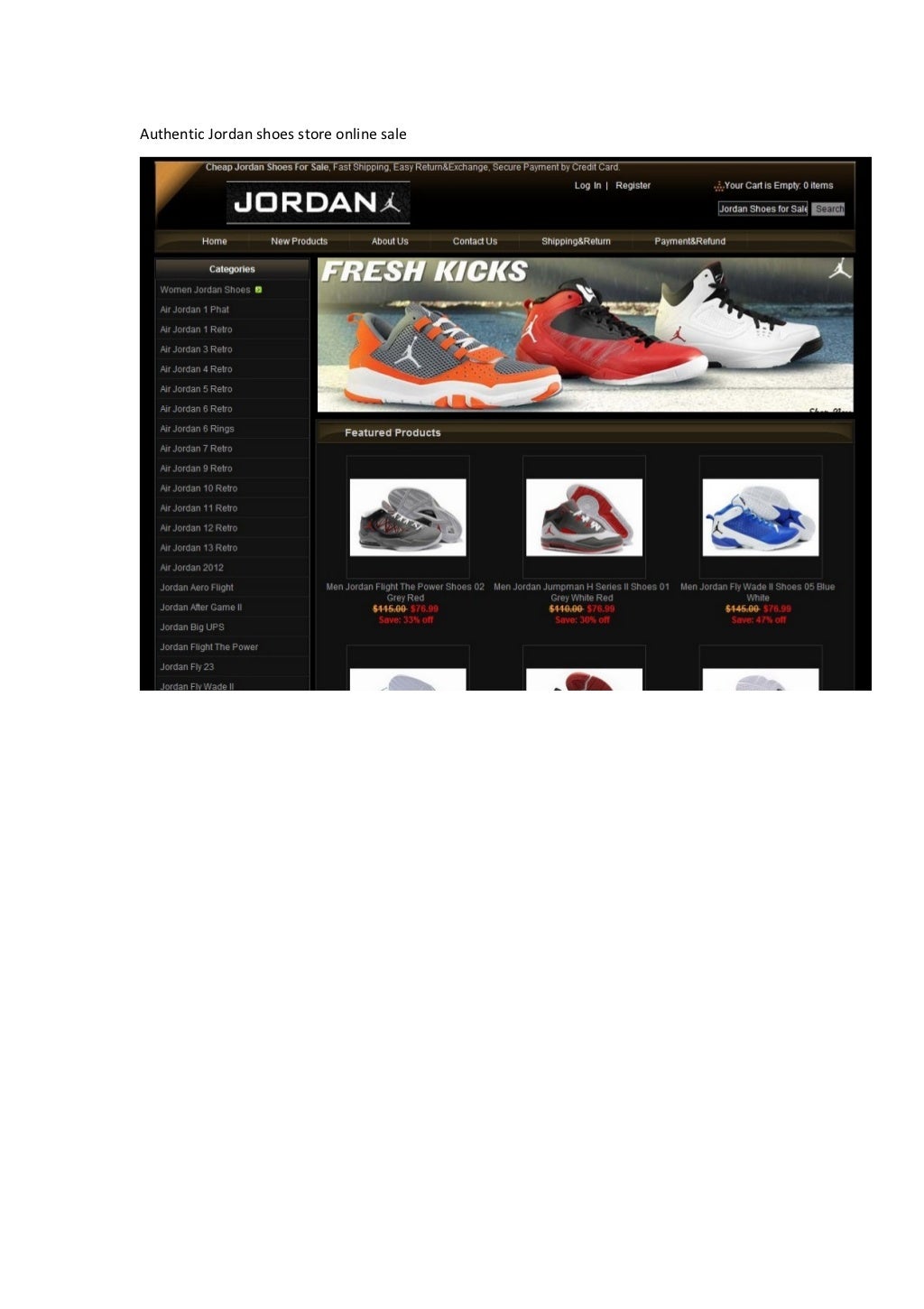 best website to shop for jordans