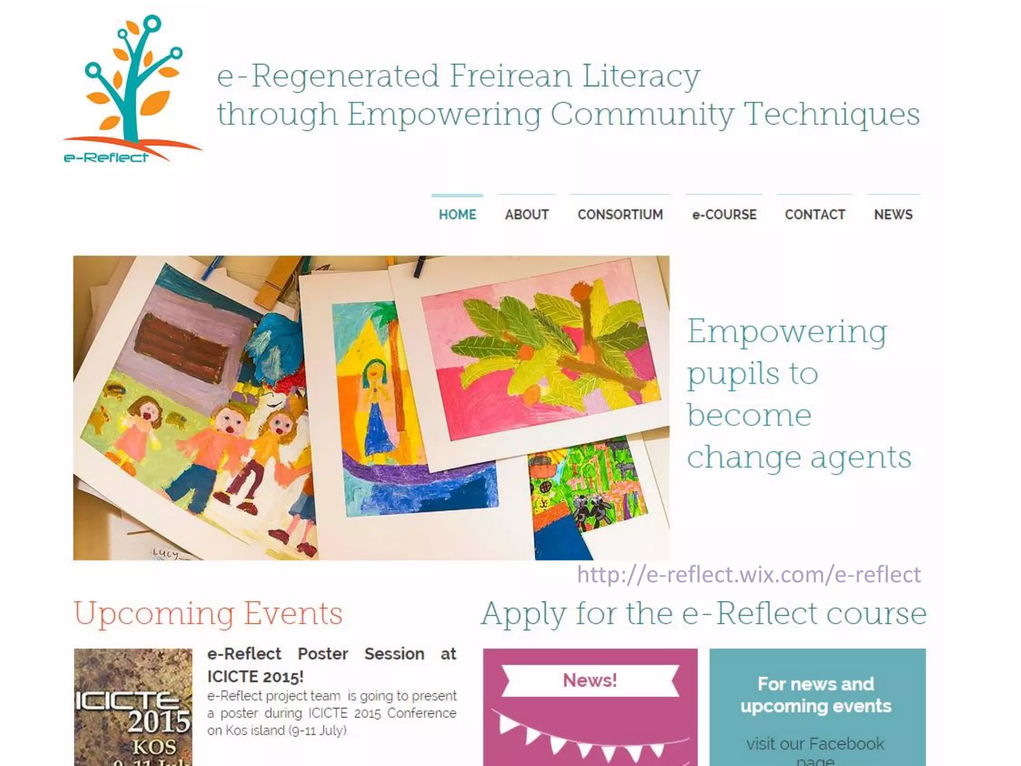 45
http://e-reflect.wix.com/e-reflect
 