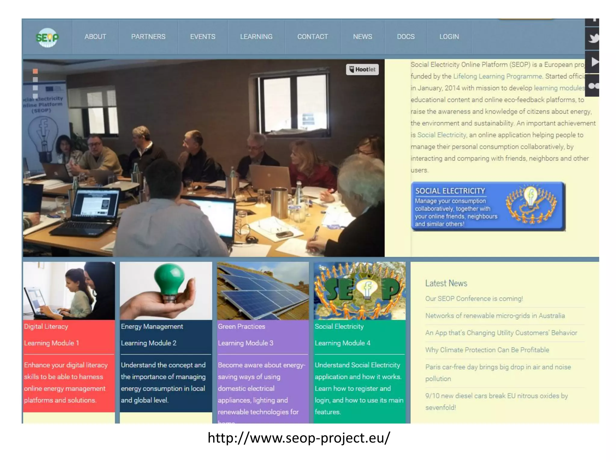 http://www.seop-project.eu/
 