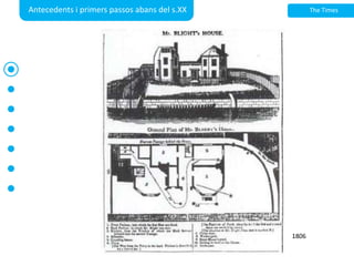 Antecedents i primerspassosabans del s.XXThe Times1806