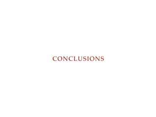 CONCLUSIONS
 