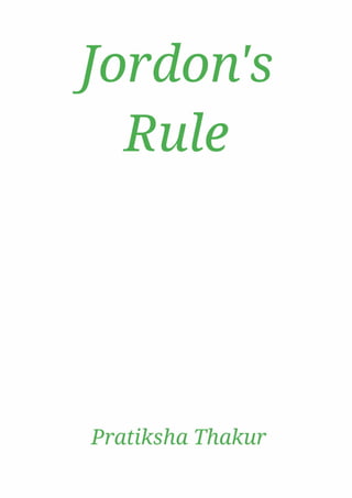 Jordon's Rule 