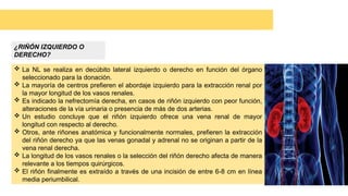 Riñon Extraido TEMA FINAL ANESTESIOLOGIA TRNSPLANTE RENAL.pptx