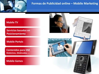Formas de Publicidad online – SMMClasificación de los canales sociales<br />Buzz Marketing<br />Viral Marketing<br />Web 2...