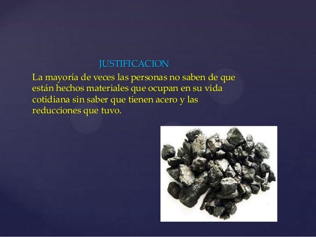 reduccion de metales