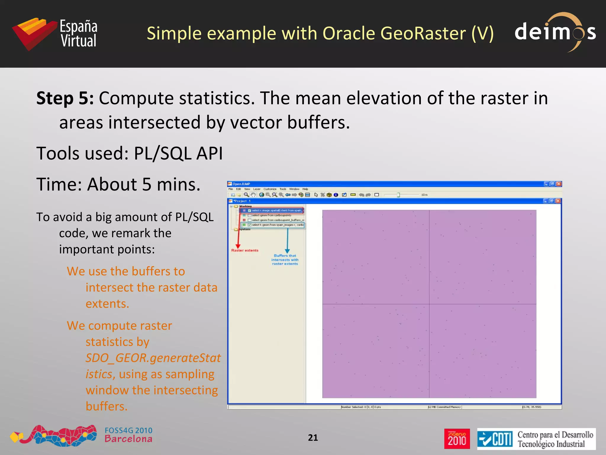 Tools via GDAL GeoRaster driver (i.e.: QGIS) 