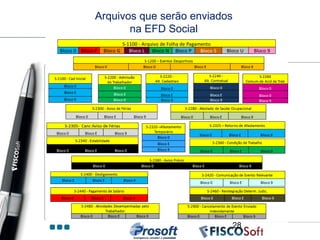 Arquivos que serão enviados
       na EFD Social




                          28
 