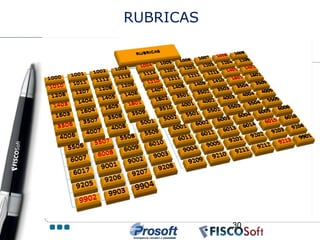 RUBRICAS




           30
 