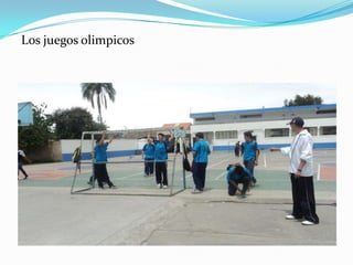 Los juegos olimpicos
 