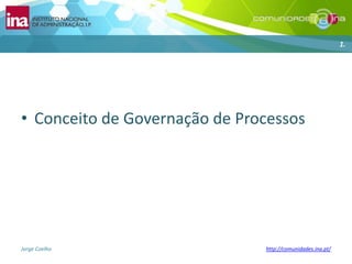 Conceito de Governação de Processos1.