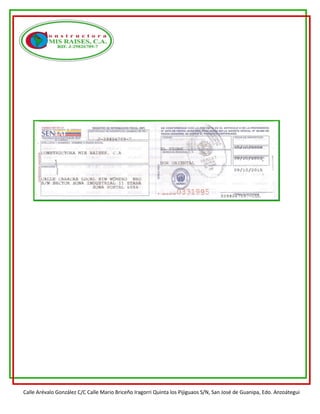 Calle Arévalo González C/C Calle Mario Briceño Iragorri Quinta los Pijiguaos S/N, San José de Guanipa, Edo. Anzoátegui
 