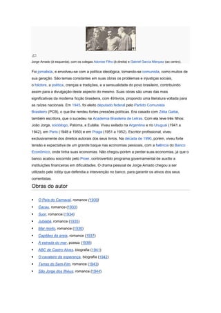 Jorge leal amado de faria