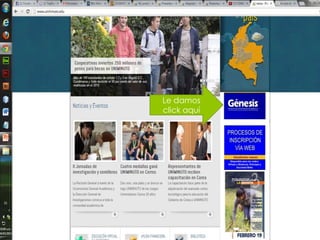 Le damos
click aquí
 