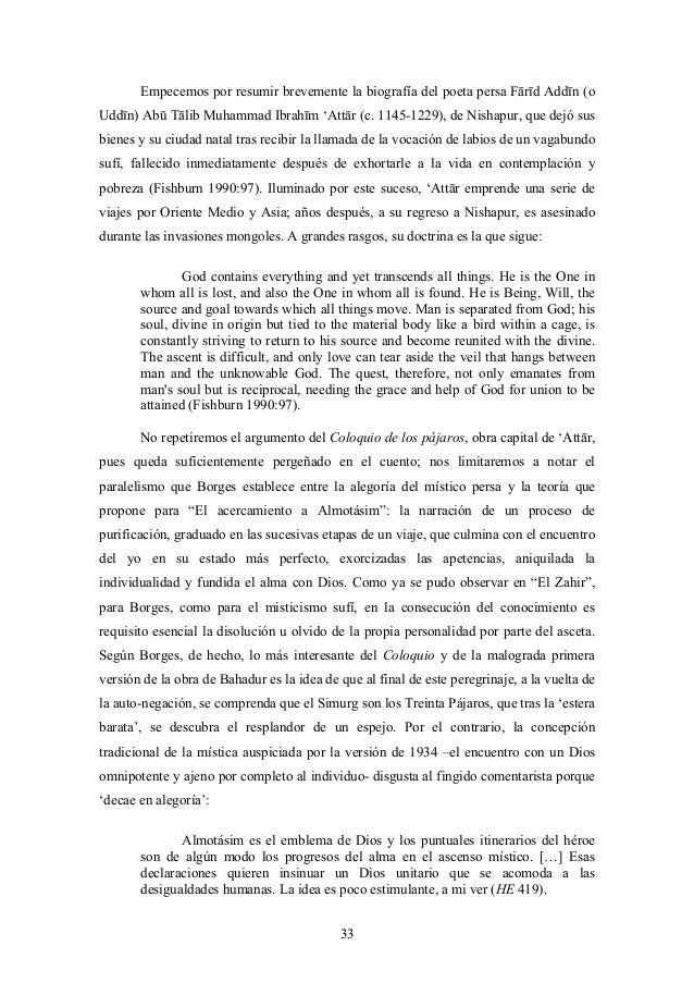 Jorge Luis Borges Metafora Metafisica Y Misticismo