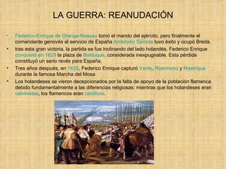Molina La Guerra De Flandes PPT