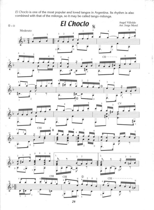 morel tangos & milongas for solo guitar