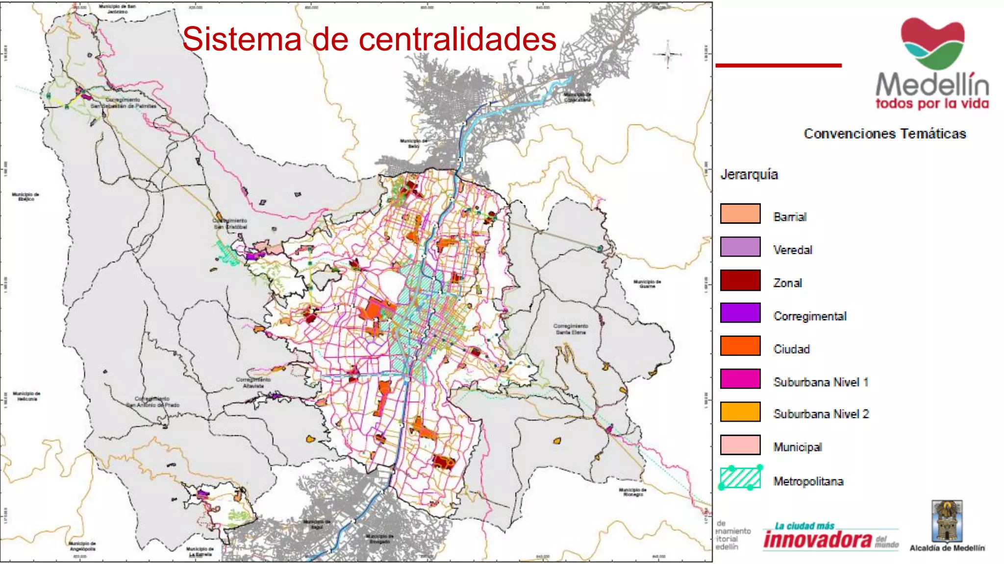 Sistema de centralidades
 