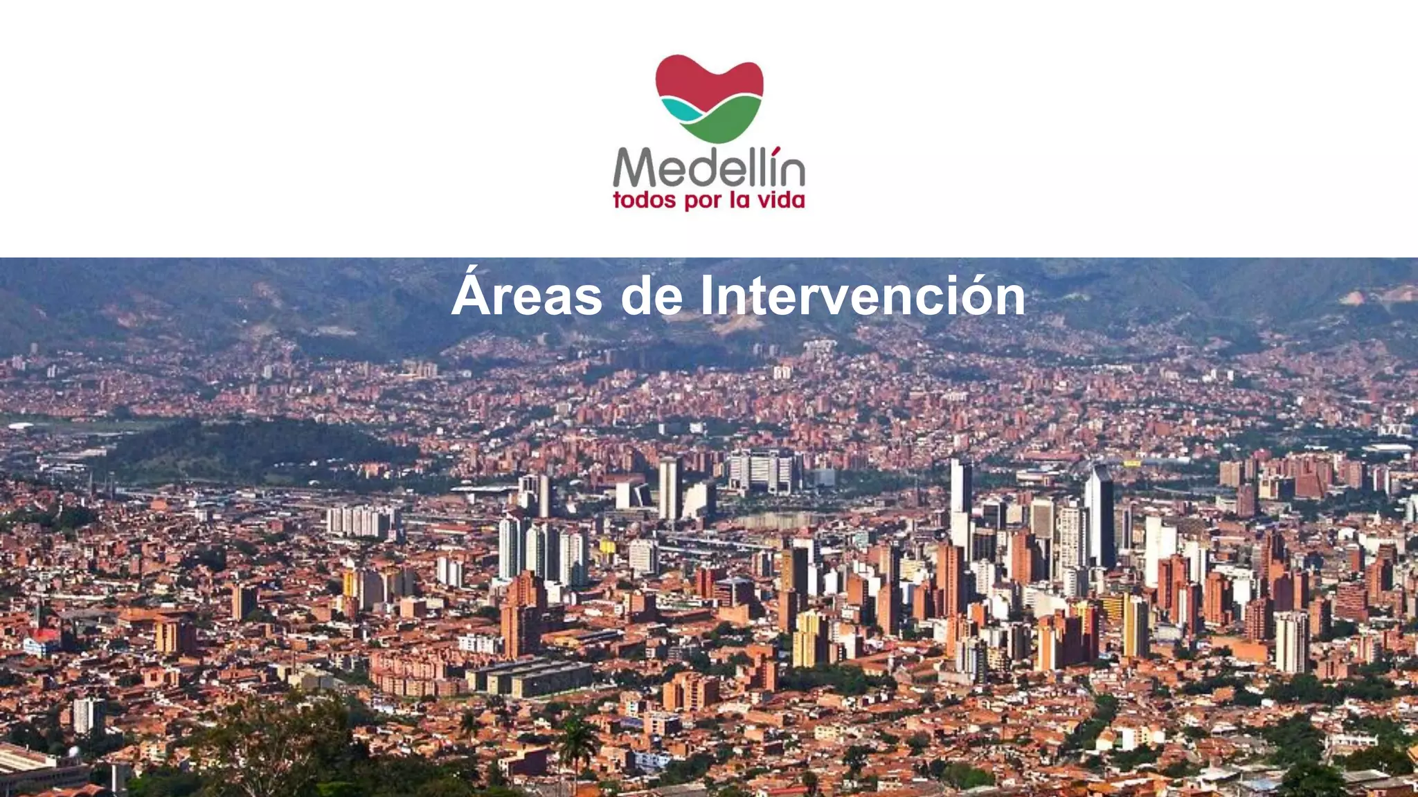 Áreas de Intervención
 