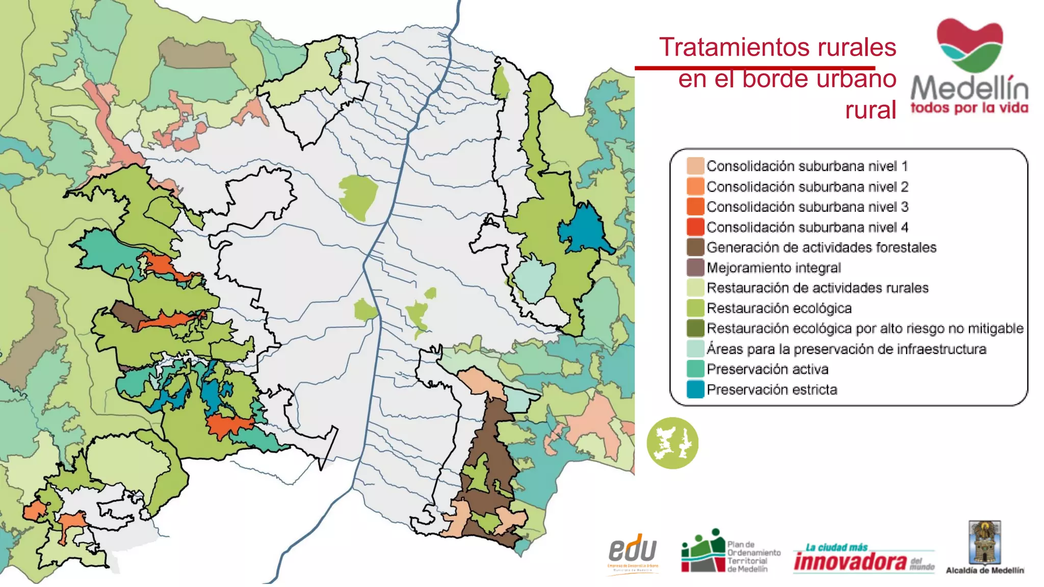 Tratamientos rurales en el borde urbano rural Tratamientos rurales
en el borde urbano
rural
 