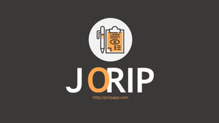J RIPOhttp://joripapp.com
 