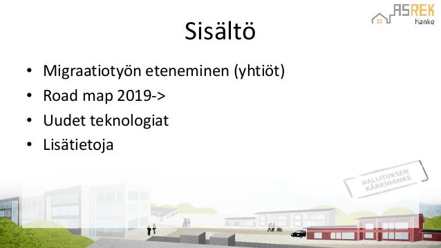 Asrek infotilaisuus Asrek infotilaisuus