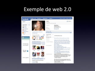 Exemple de web 2.0 
 