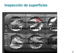 Inspección de superficies
17
 