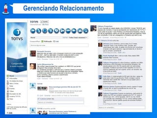 Gerenciando Relacionamento
 