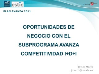 FormaciónPRESENTACIONESFundación instituto valenciano de tecnología invateIgnacio Vilaivila@invate.es