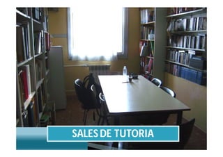 SALES DE TUTORIA
 