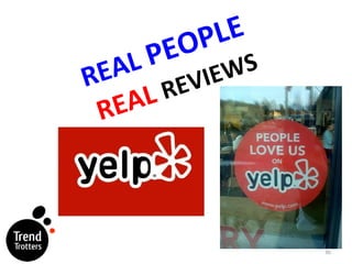 REAL   PEOPLE  REAL  REVIEWS 