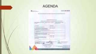 AGENDA
 