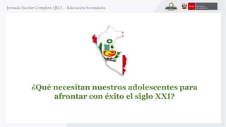 ¿Qué necesitan nuestros adolescentes para 
afrontar con éxito el siglo XXI? 
 
