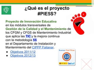 Jornada experiencias calidad: 5S en CIPFP Faitanar