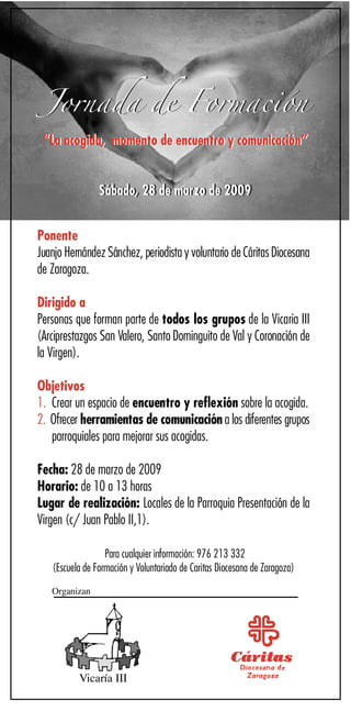 Jornada Formacion Vicaria Iii